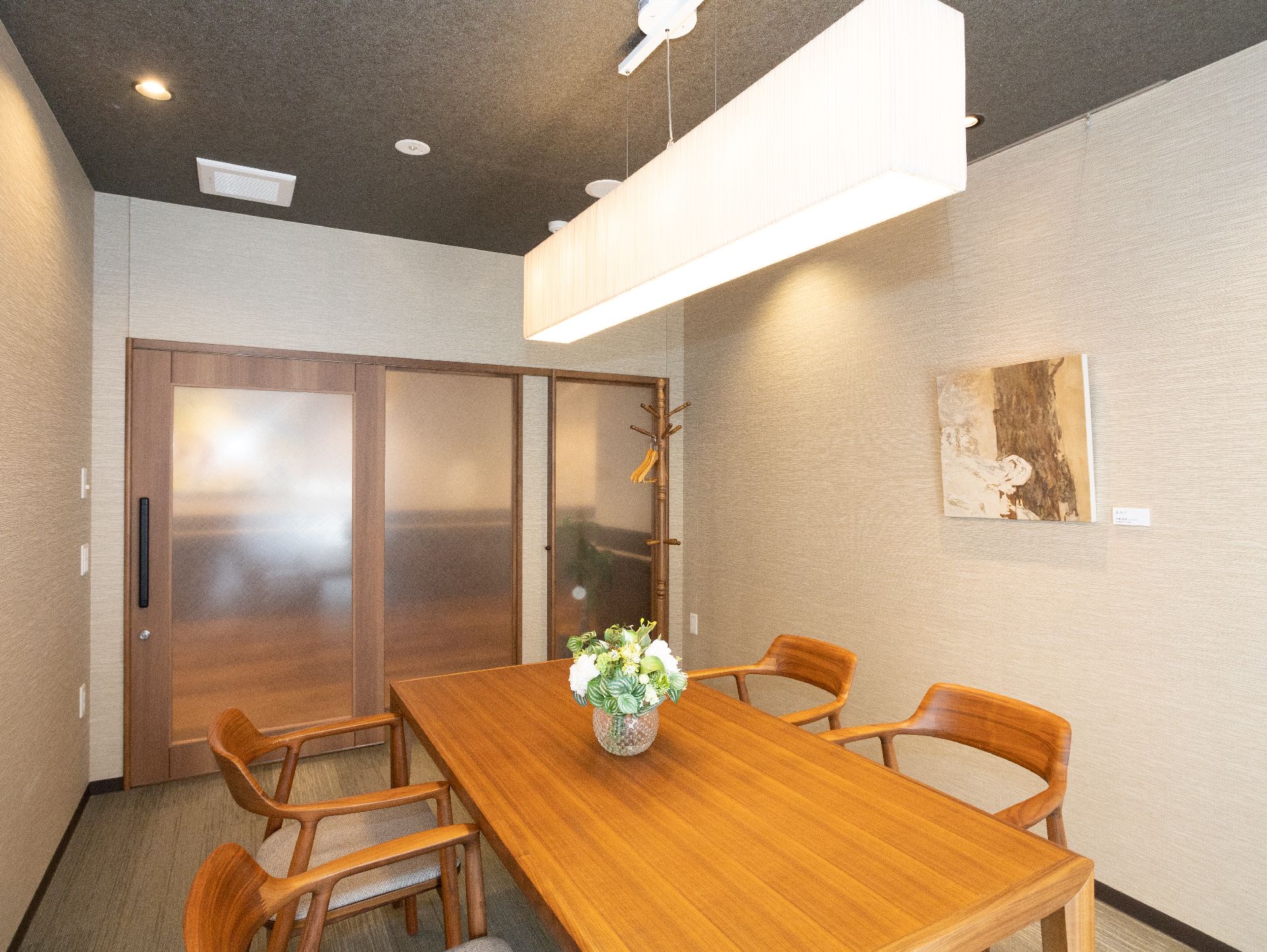 入居者がコミュニケーションを楽しむことのできる共有スペース