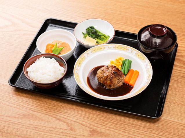 バランスの良い食事提供