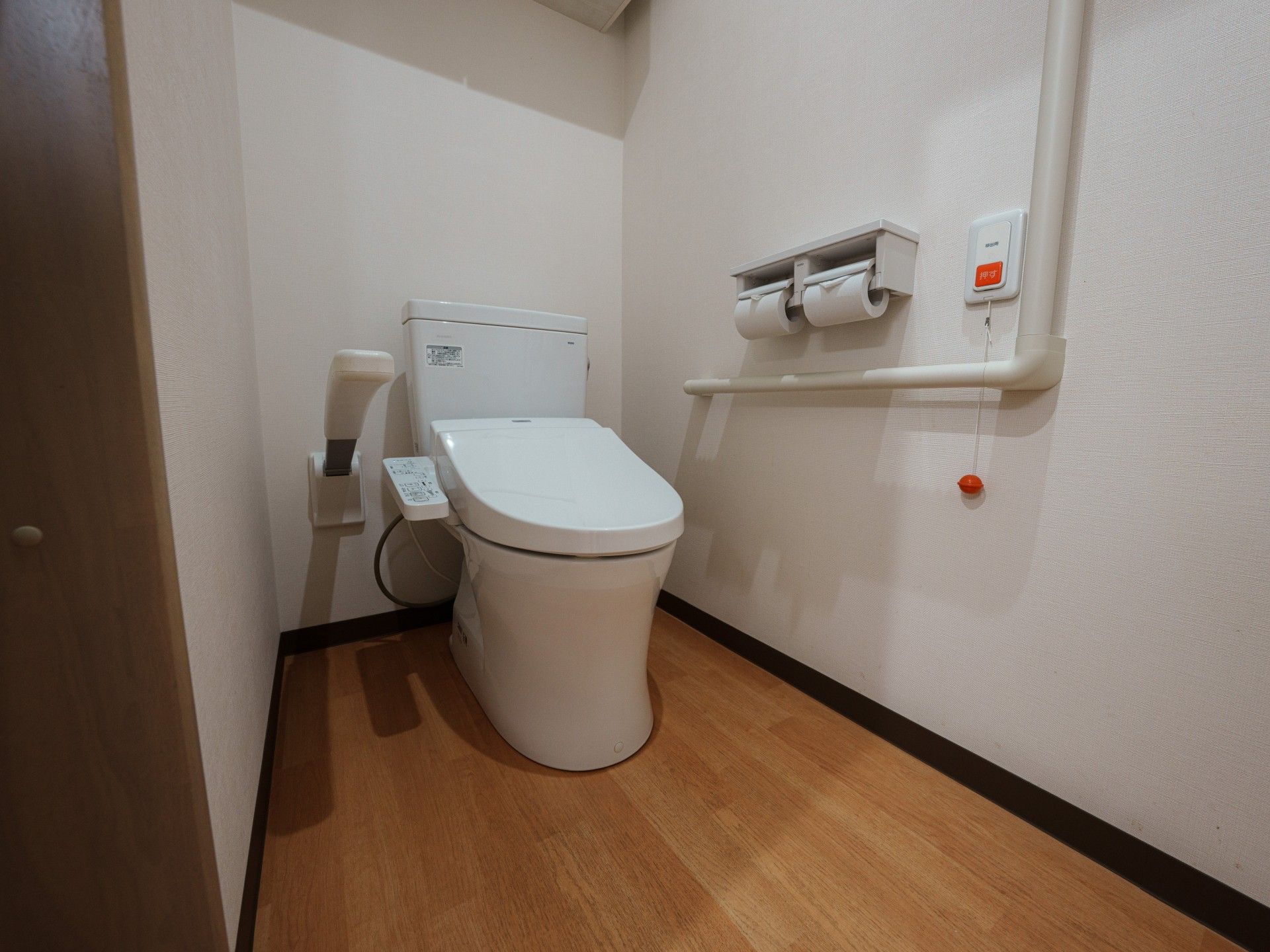 安全に配慮したトイレ