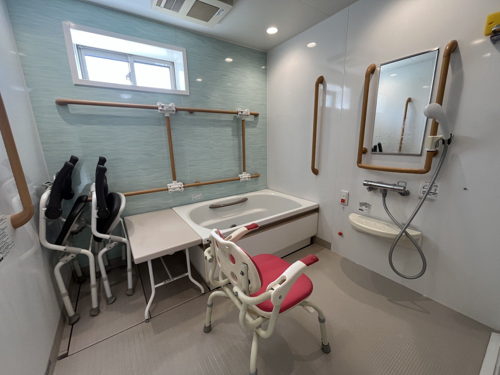 安全な入浴設備