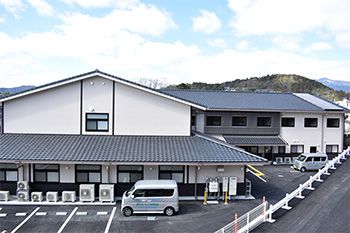 ゆったり広々とした外観