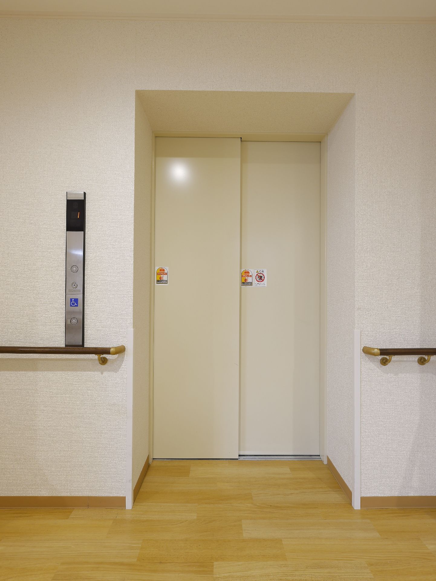 エレベーターが完備されている施設