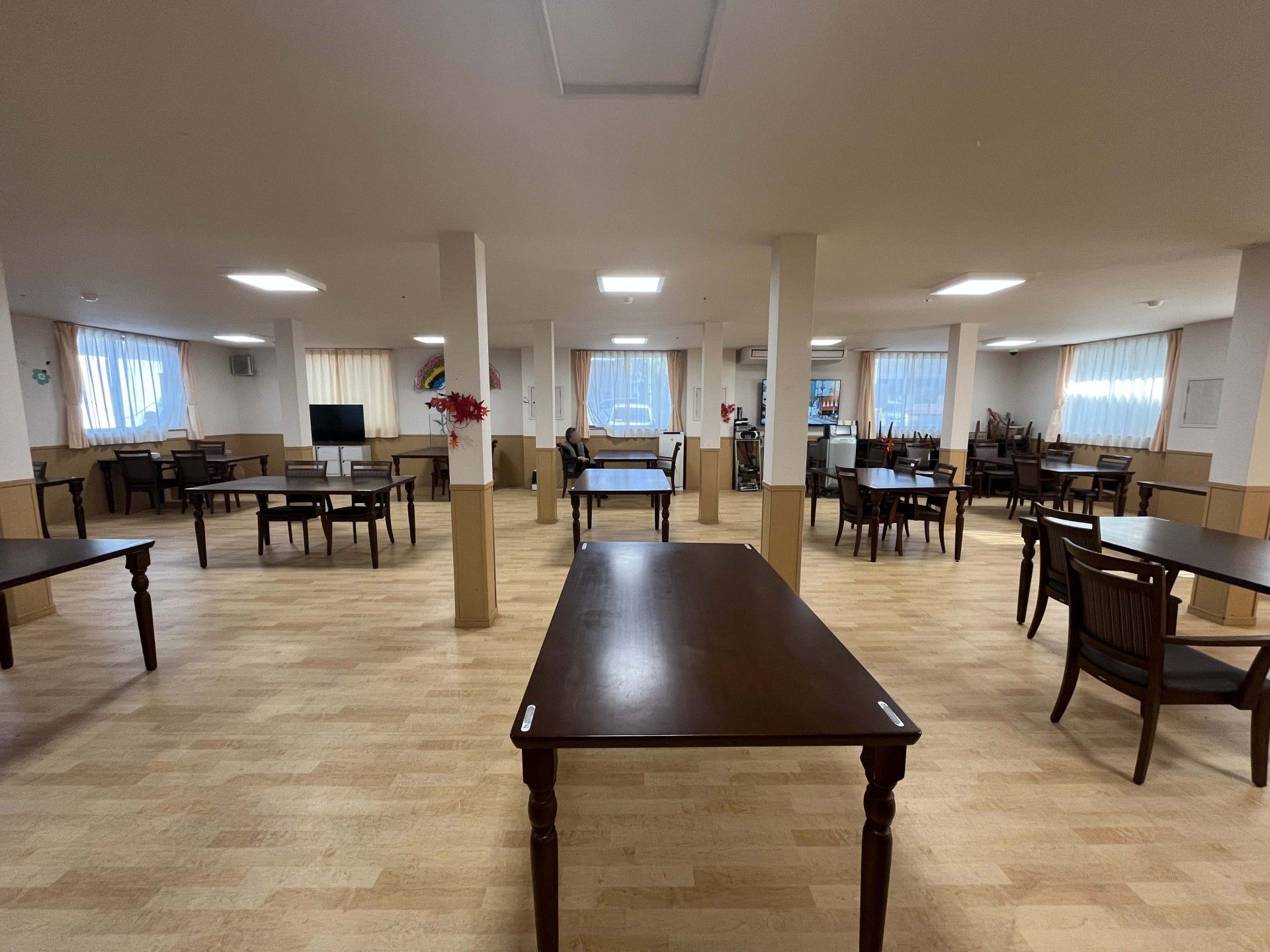 広々とした共有スペース