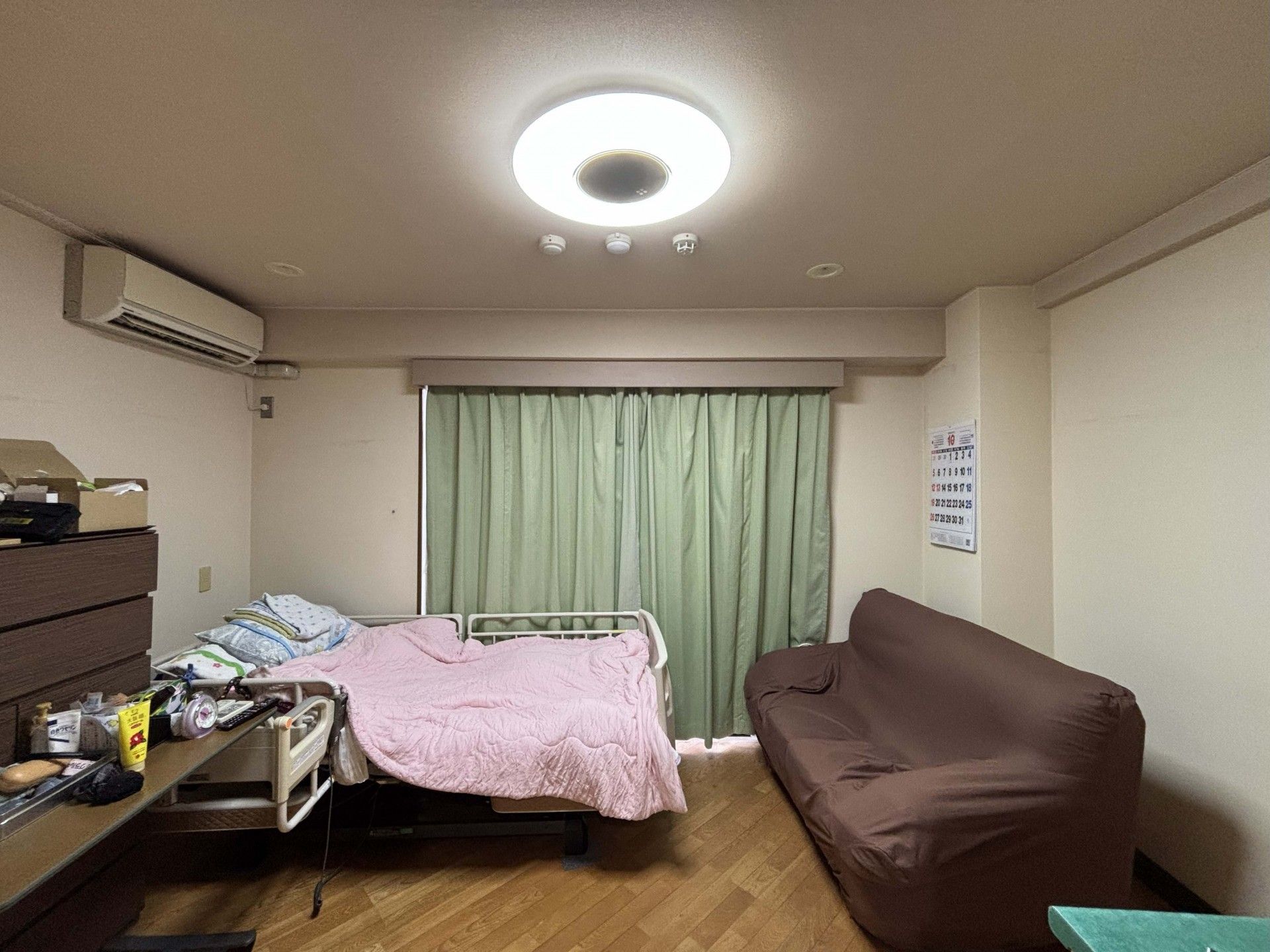 落ち着いた雰囲気の個室
