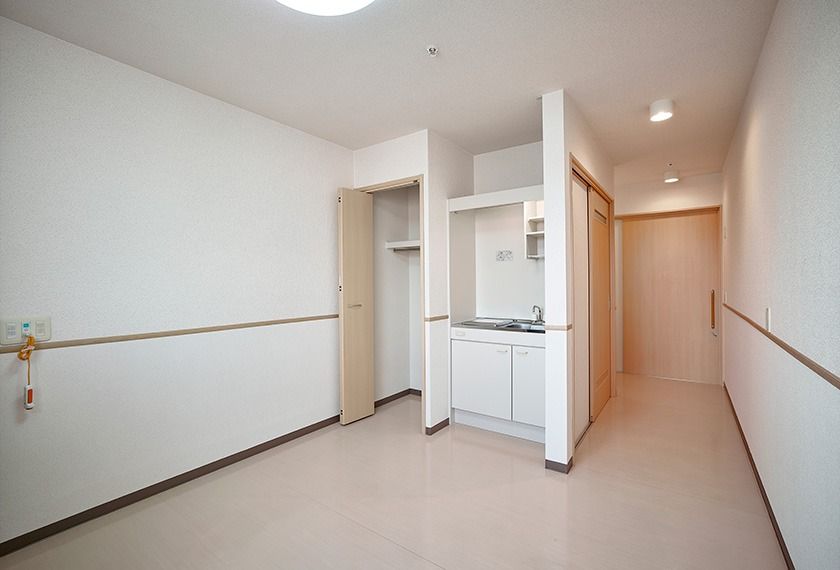 シンプルな居室