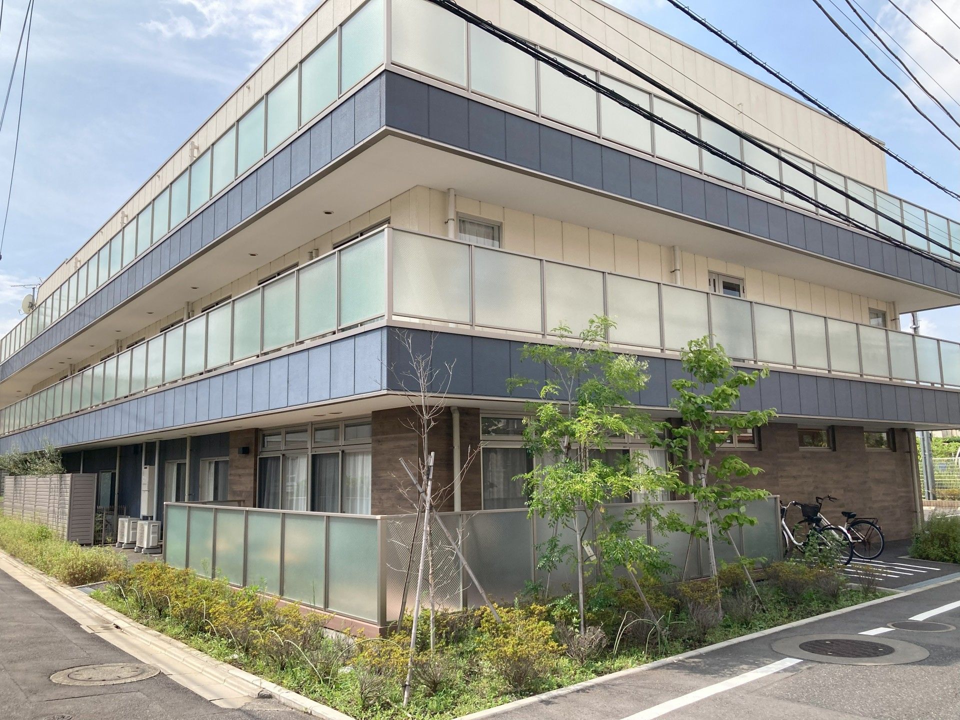 快適な環境の施設外観