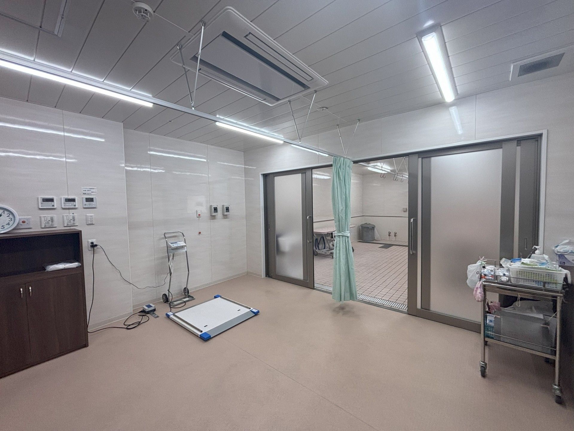 清潔な設備のある部屋