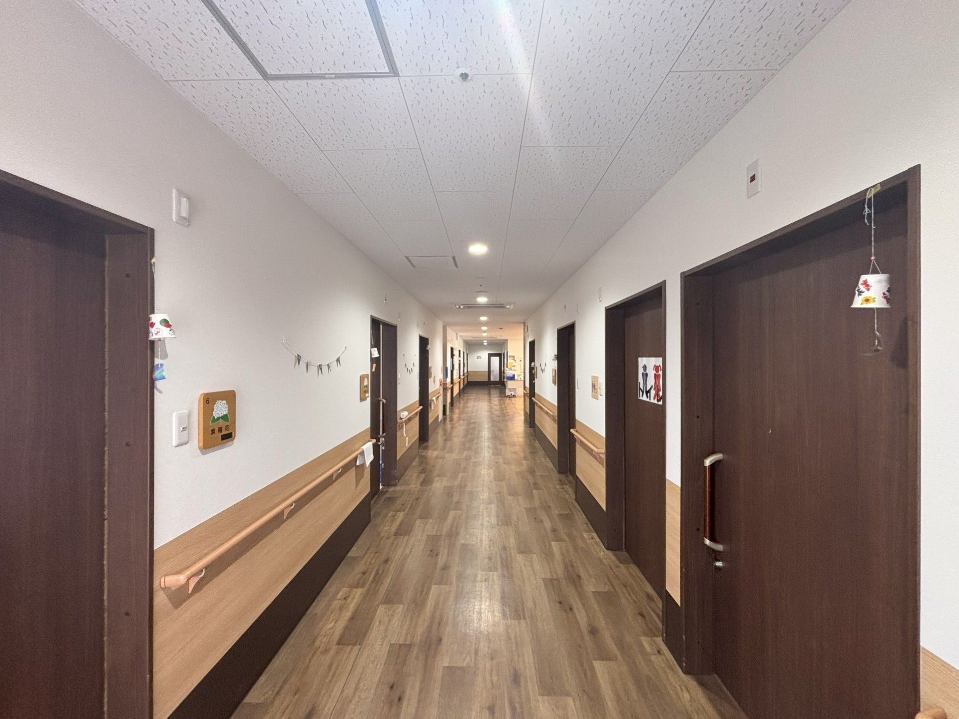 長い廊下