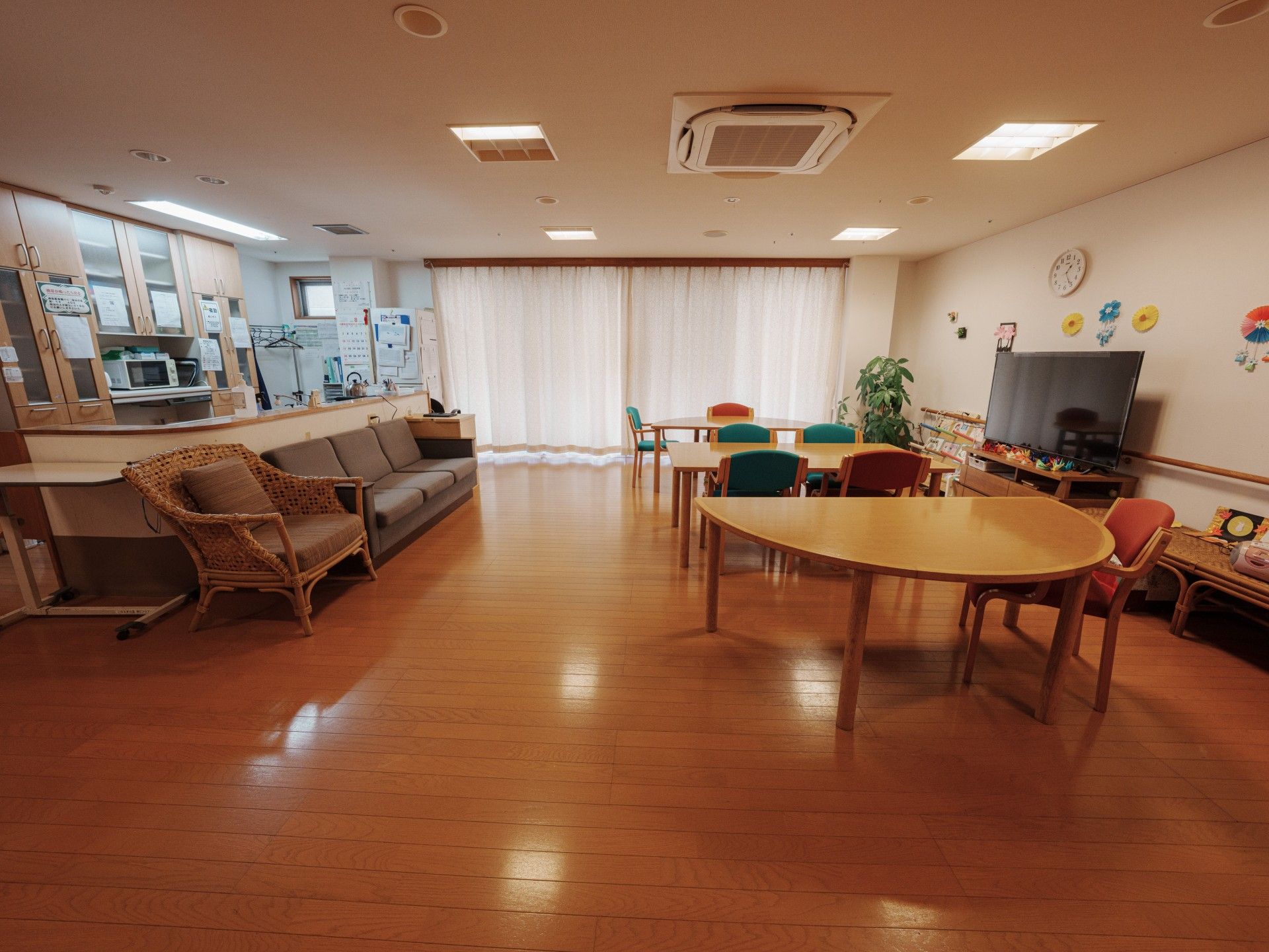 くつろぎの共有スペース