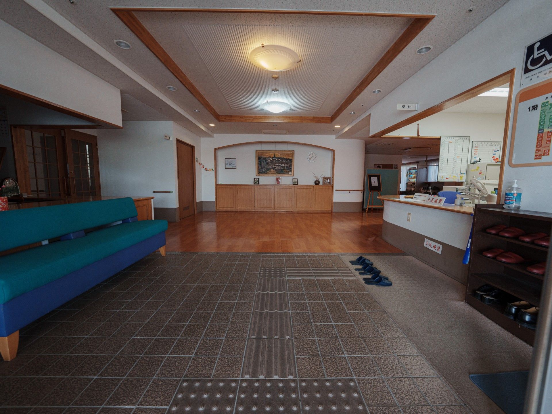 広々としたエントランス