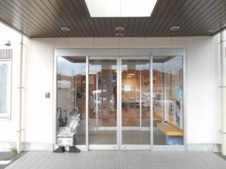 自動ドアの入口