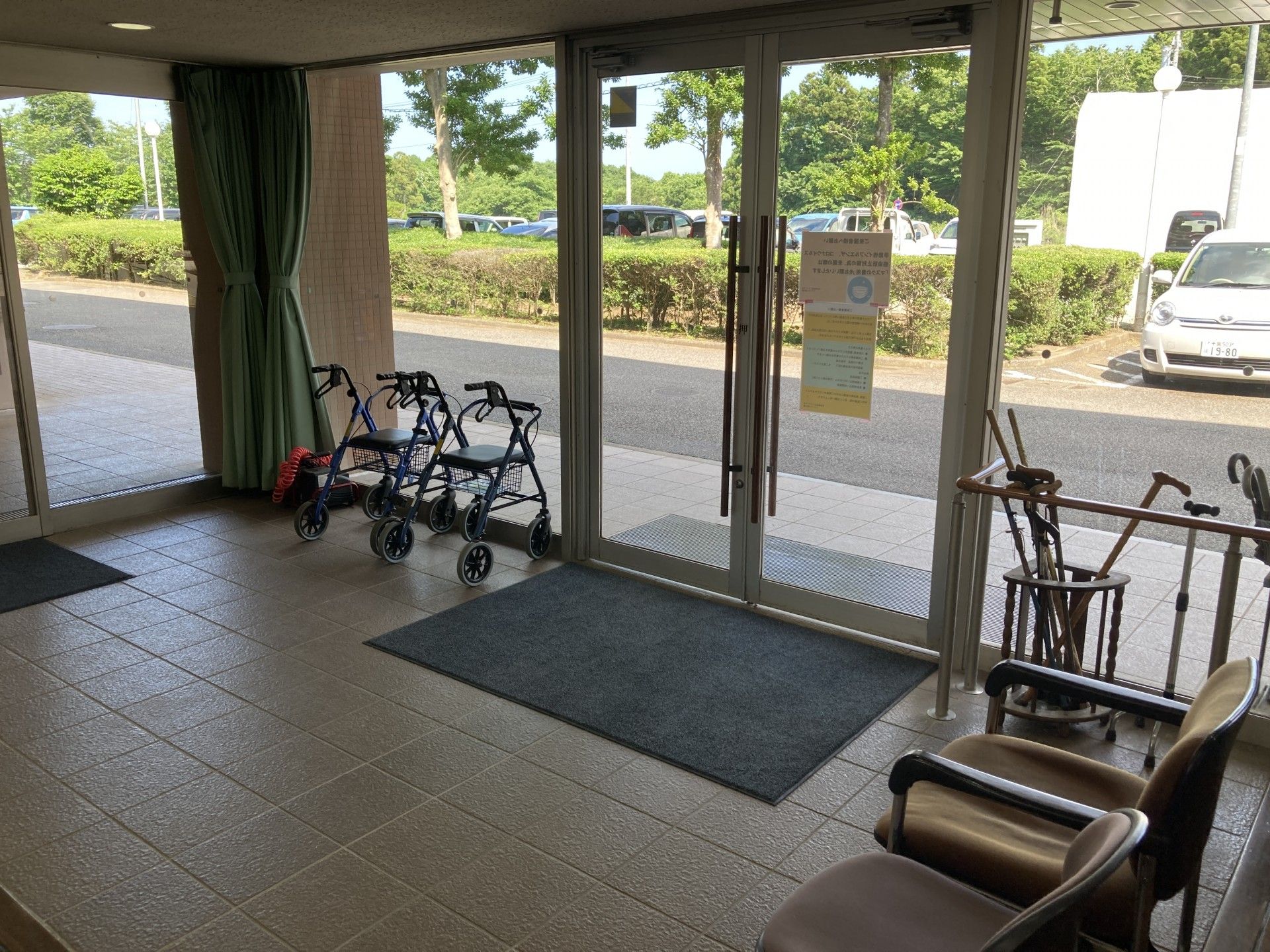 出入口の風景