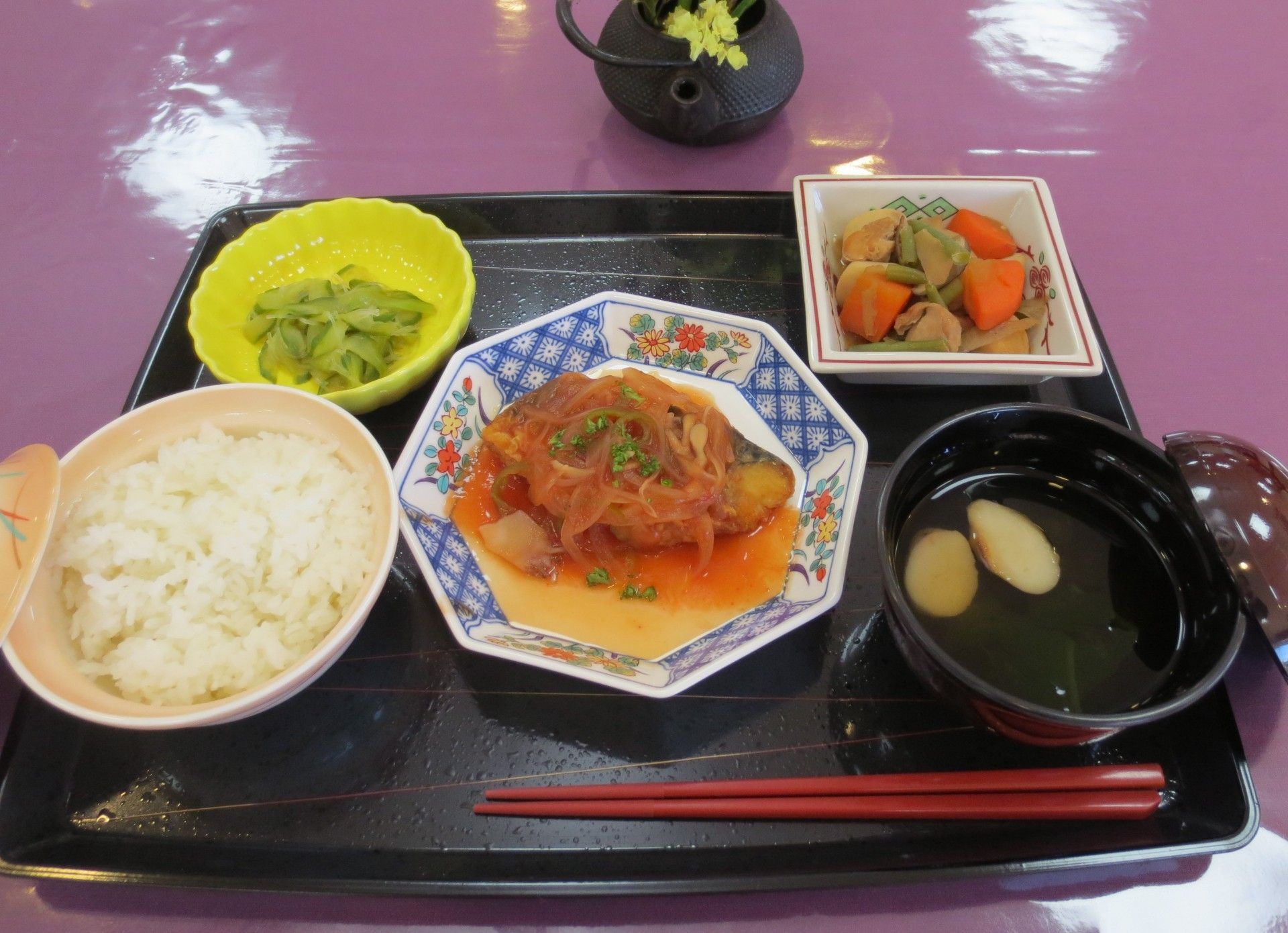 栄養バランスの取れた食事