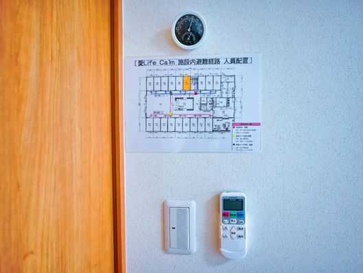 施設内避難経路