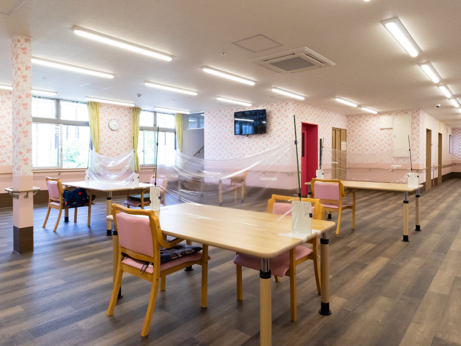 ゆとりある共有スペース