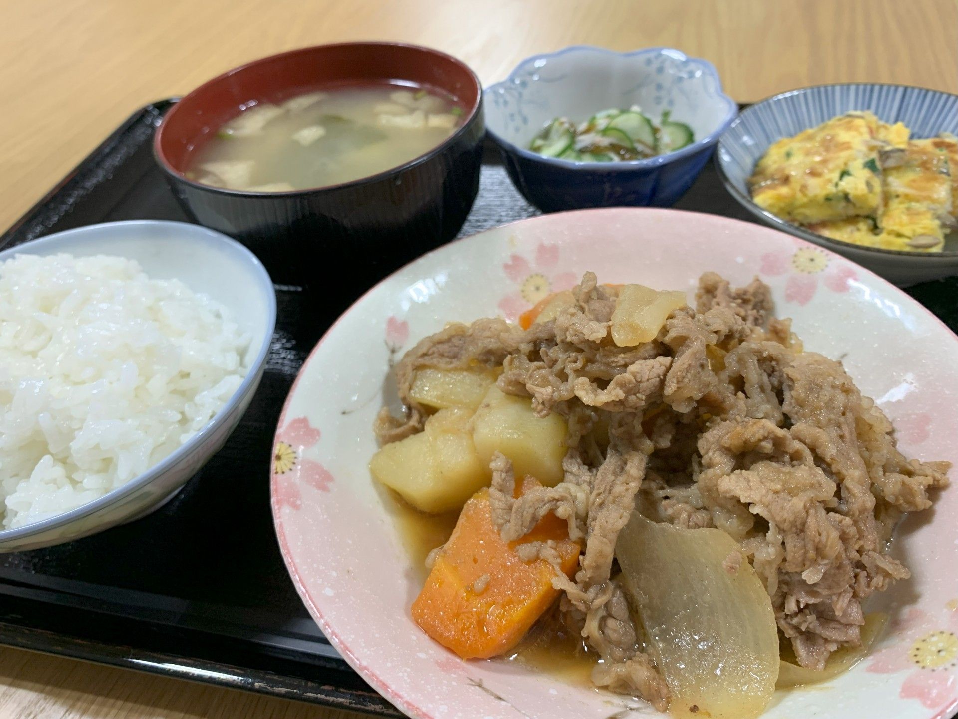 栄養満点の食事
