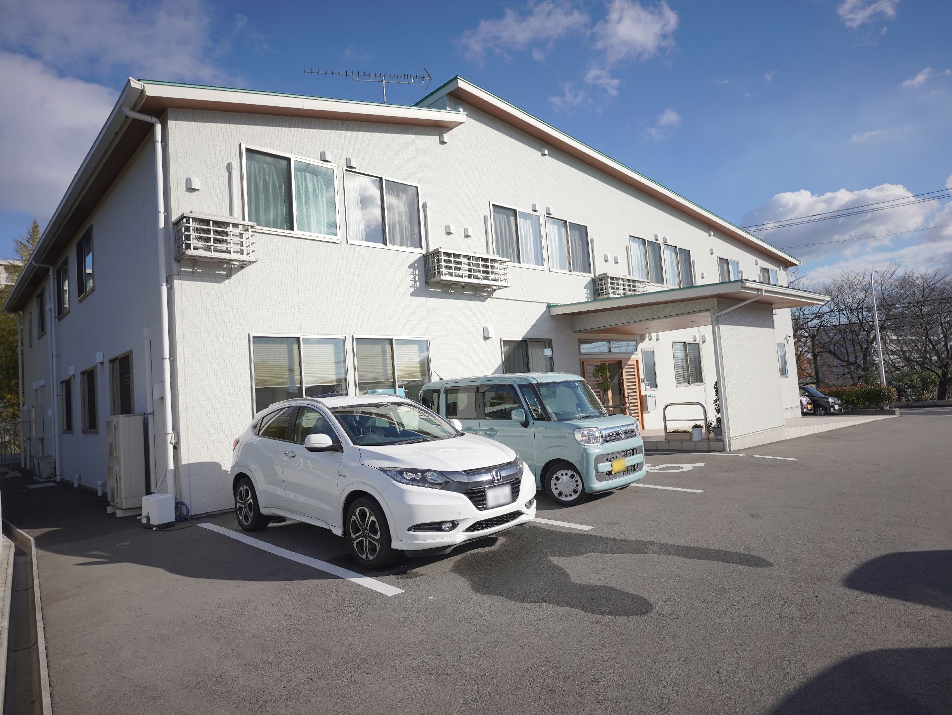 駐車スペースがある施設