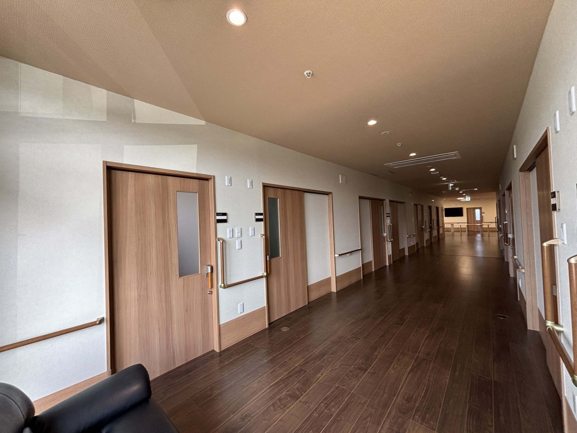 落ち着いた廊下