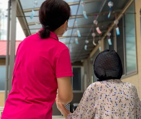 利用者様と職員