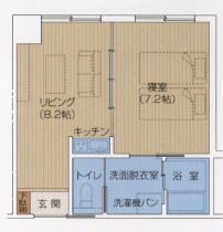 あんしんホームやすおかのCタイプの間取り図