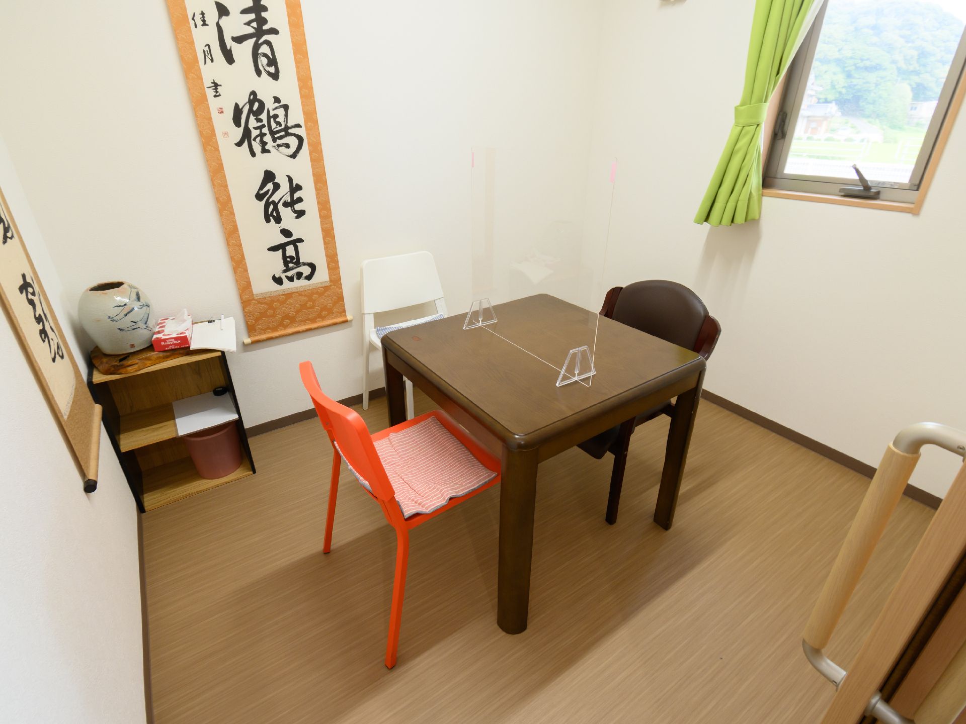談話室のある老人ホーム