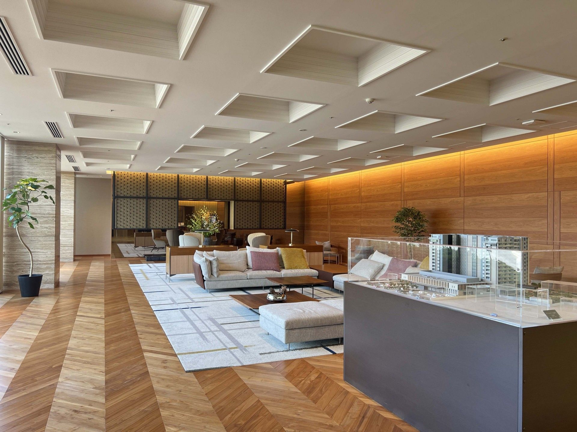 快適な共有ラウンジ