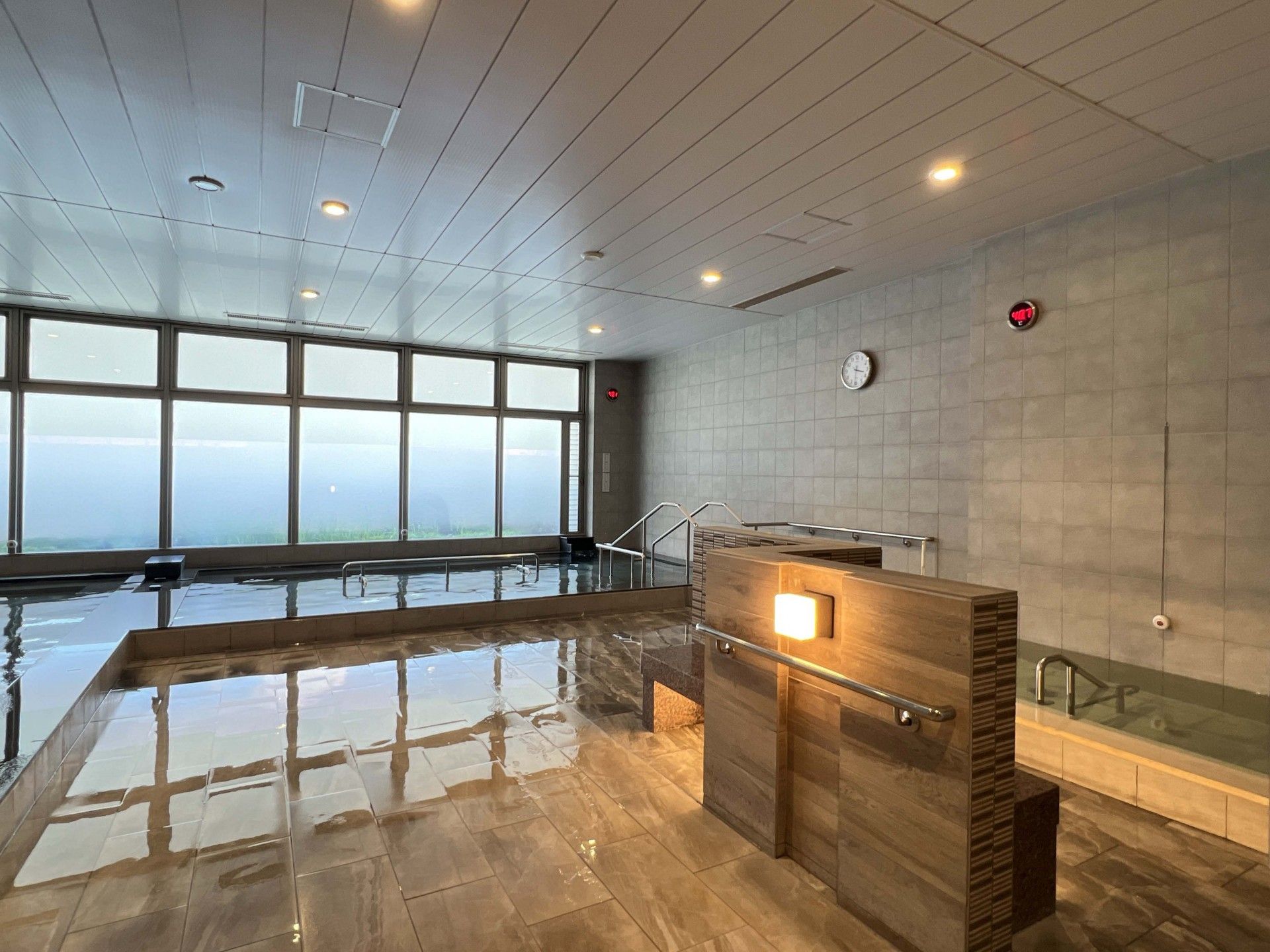 ゆったり浴室の風景