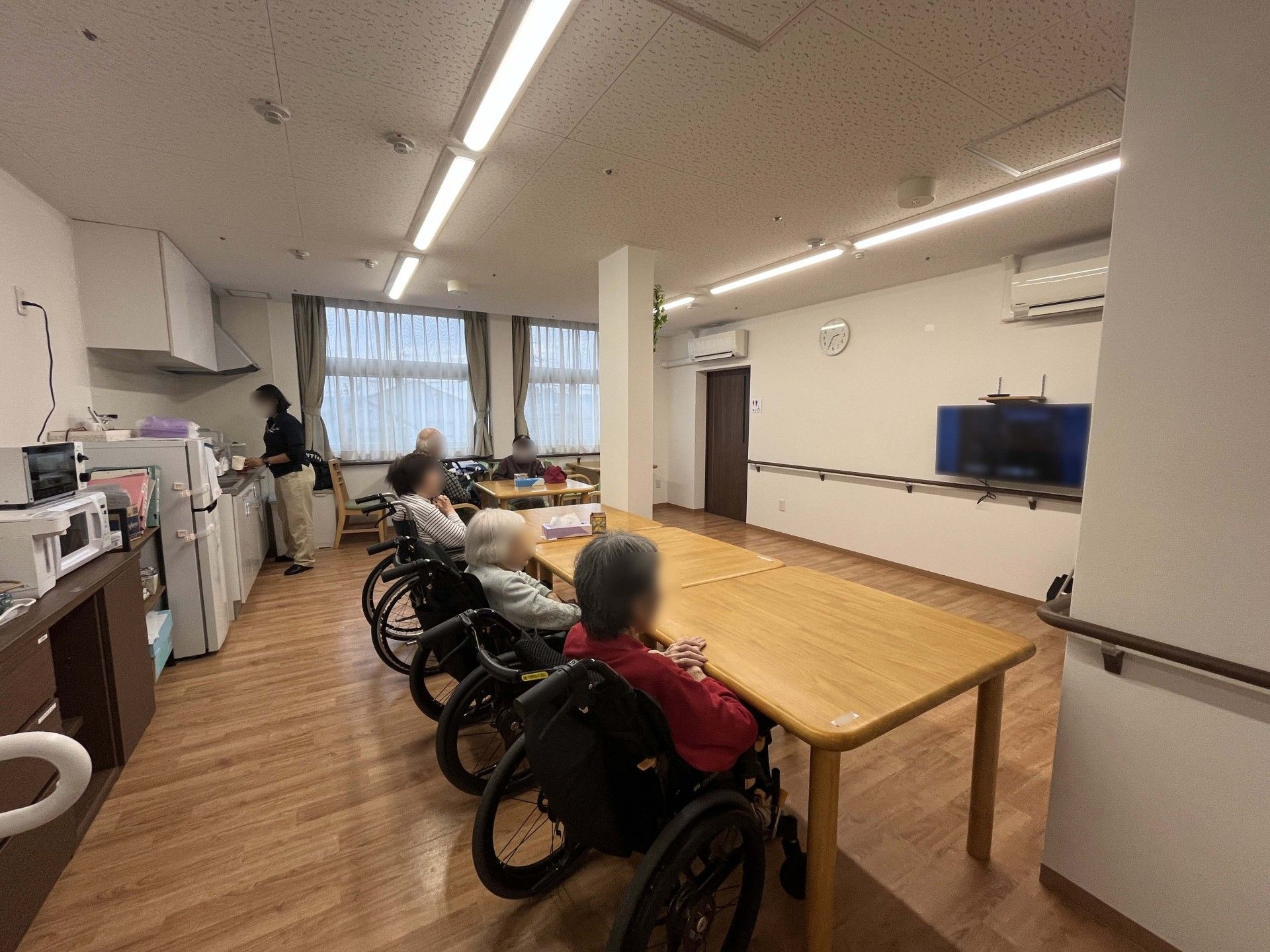 くつろぎの共有スペース