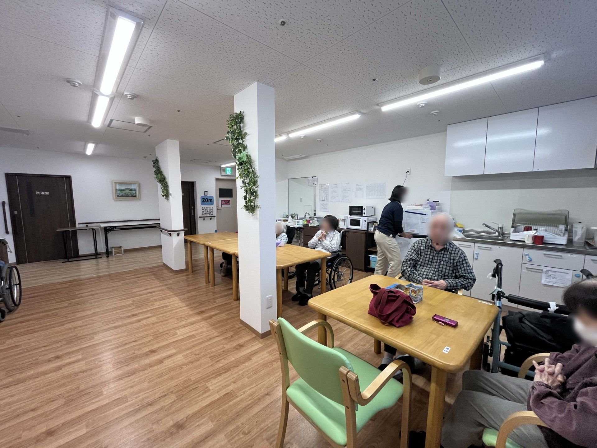 くつろぎのある談話スペース