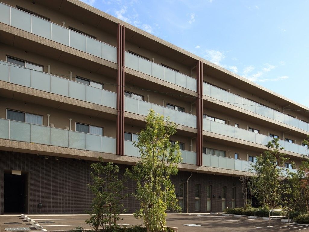 駐車場が併設されているマンションタイプのグループホーム