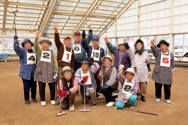 楽しそうな集団活動