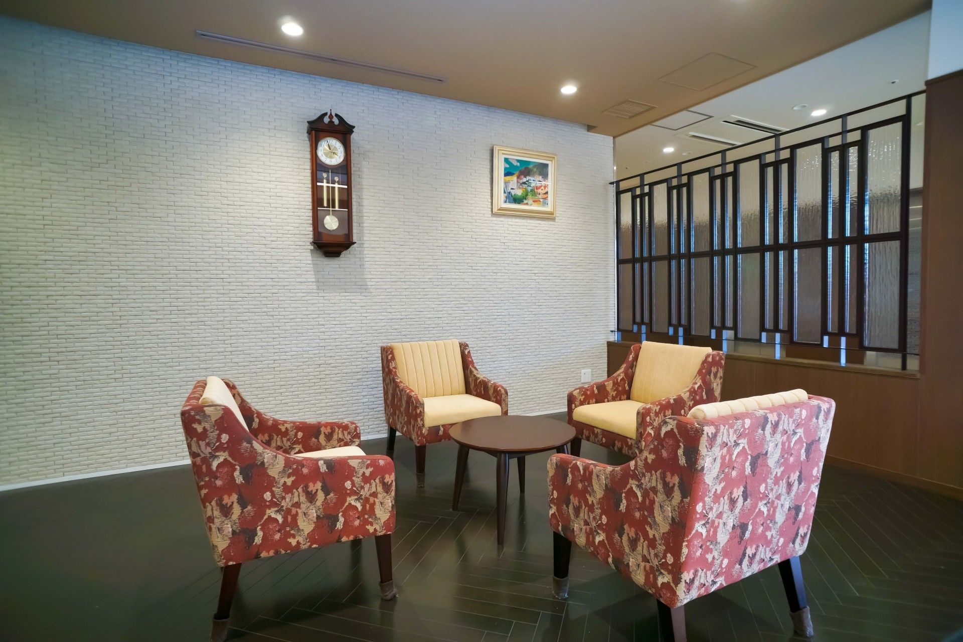 快適な休憩スペースの一角