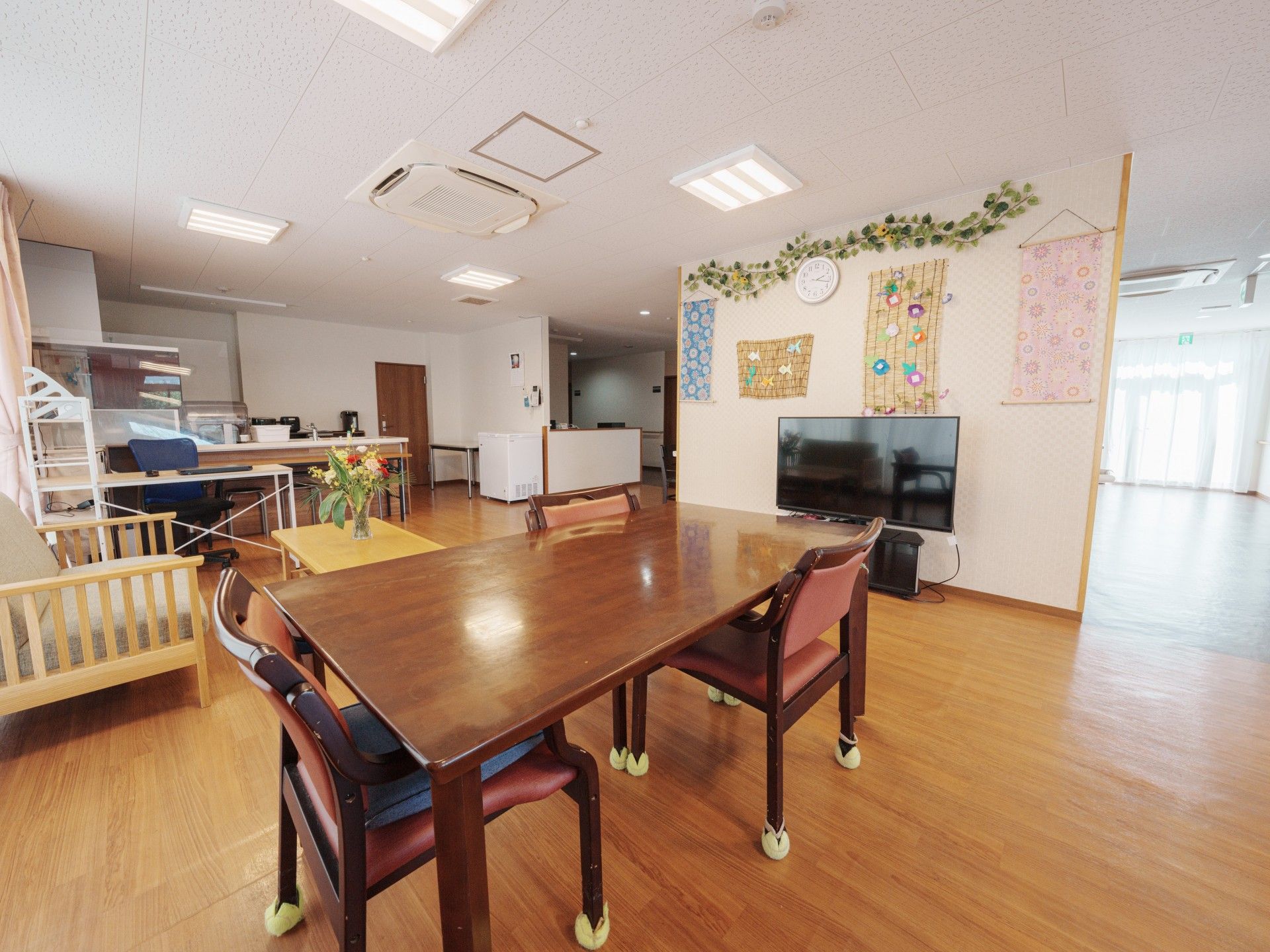 くつろぎの共有スペース