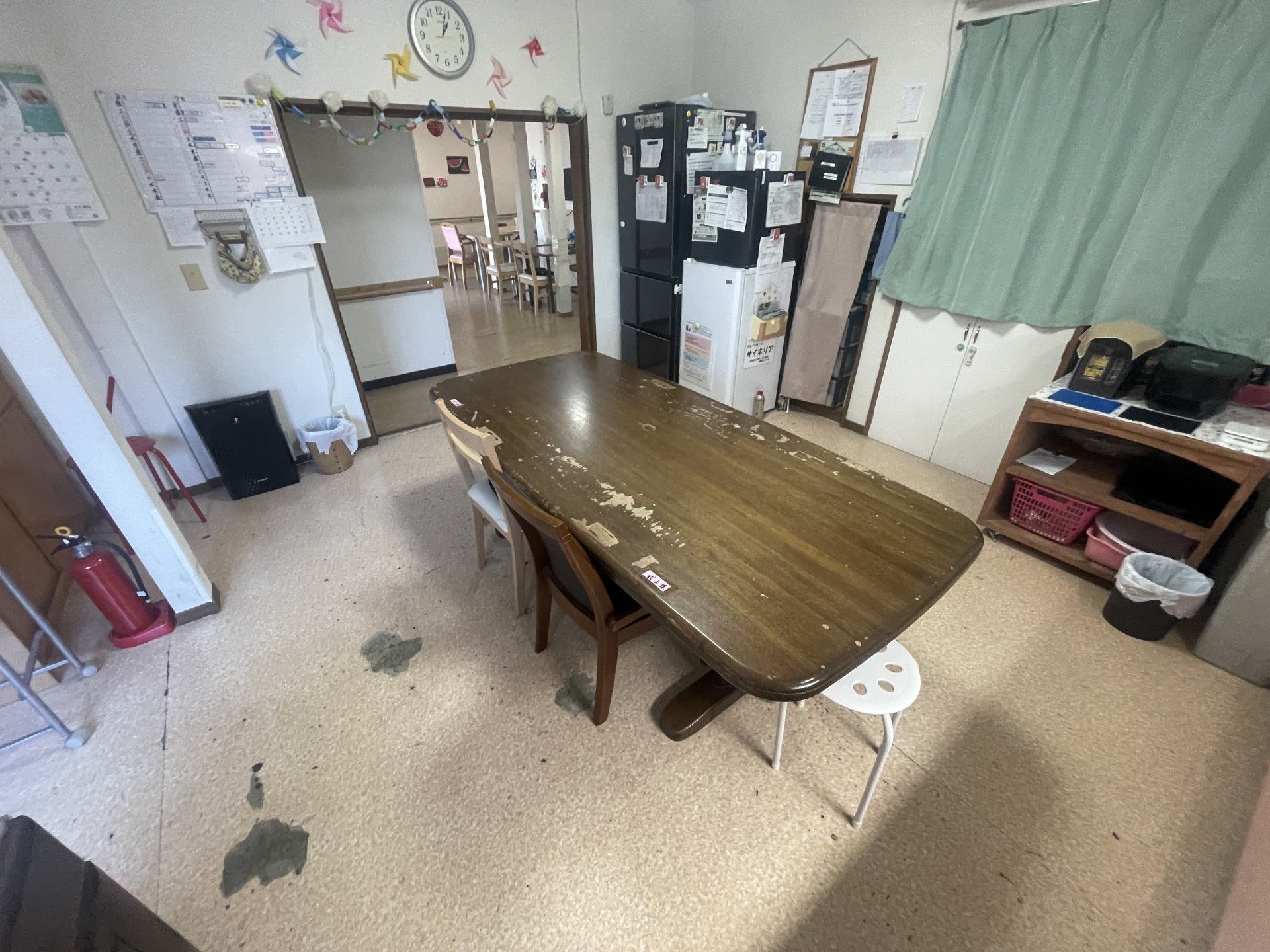 くつろぎのテーブルスペース