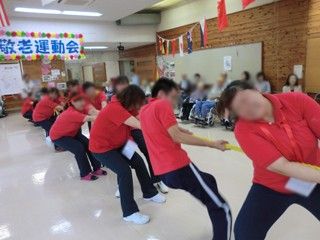 楽しい運動会の様子