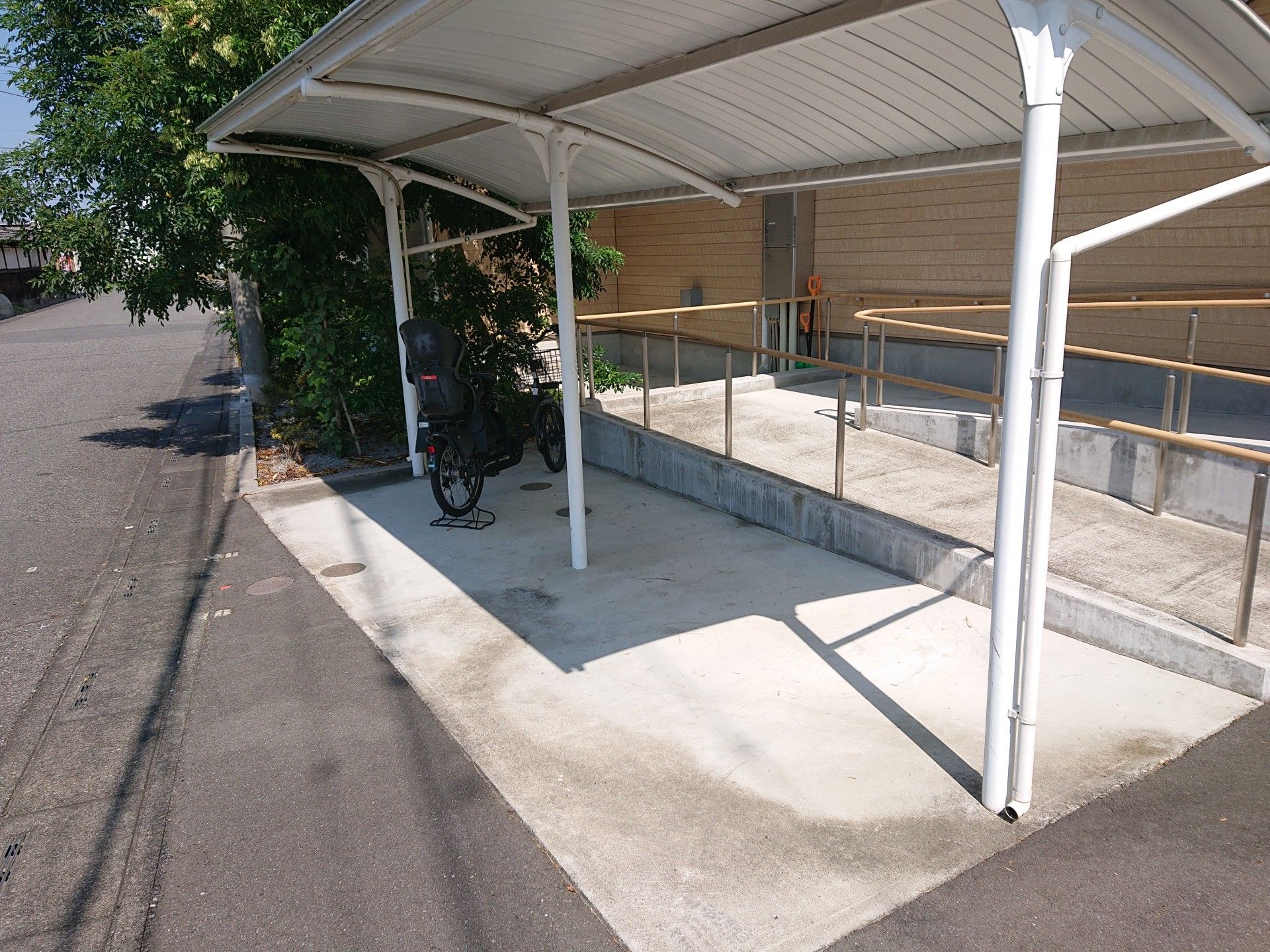 車椅子用スロープ設置場所
