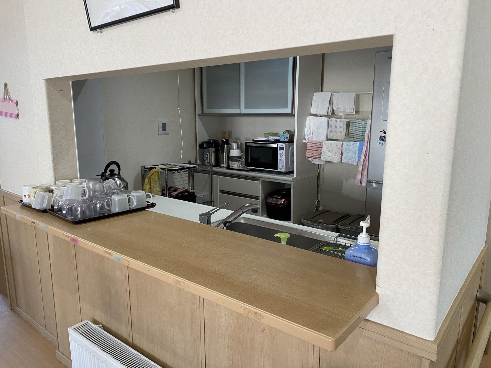 共用キッチンカウンター