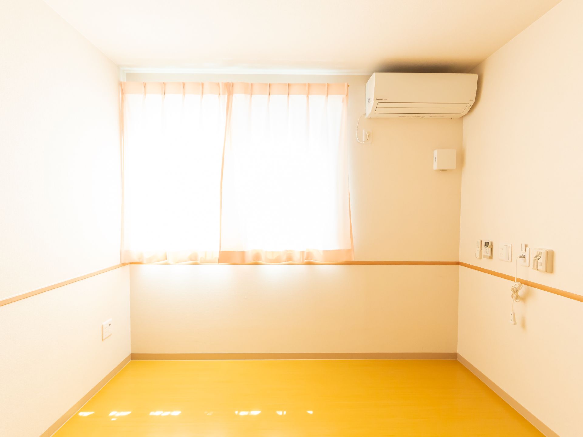 エアコンが完備されている居室