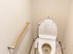 バリアフリー対応のトイレ設備