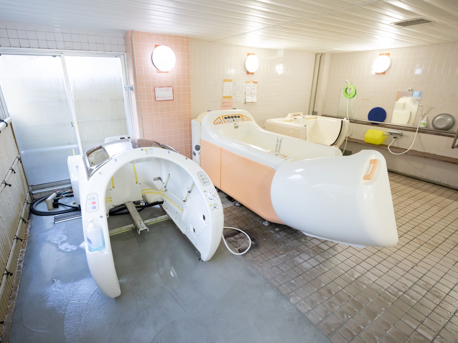 快適な入浴設備