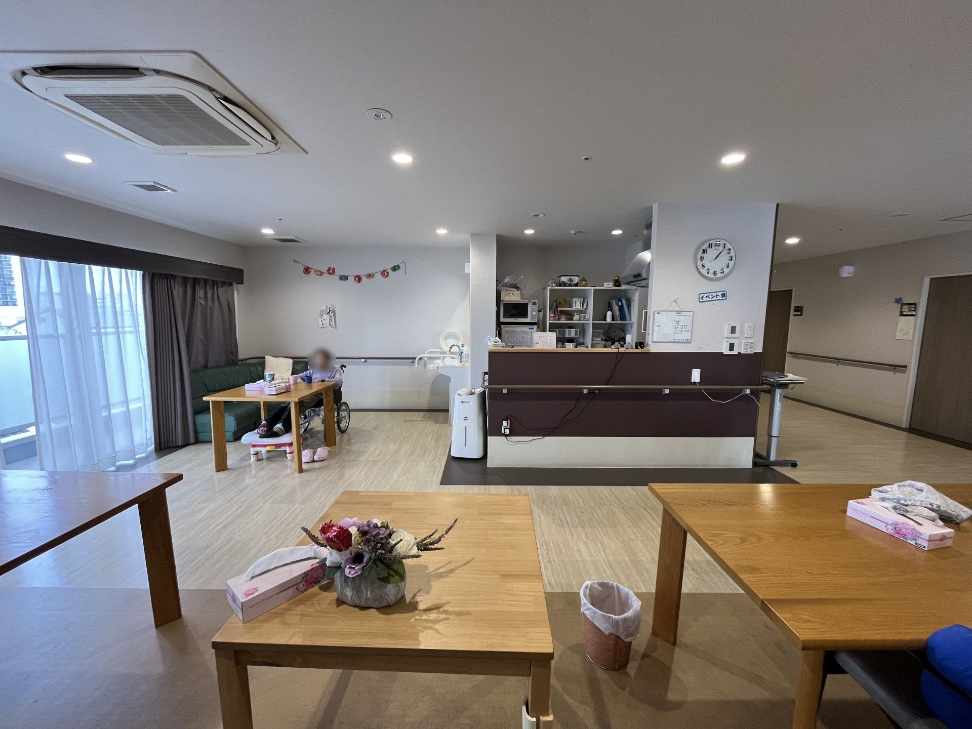 くつろぎのスペース