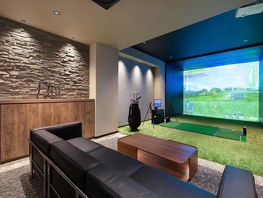 地下1Fシミュレーションゴルフ