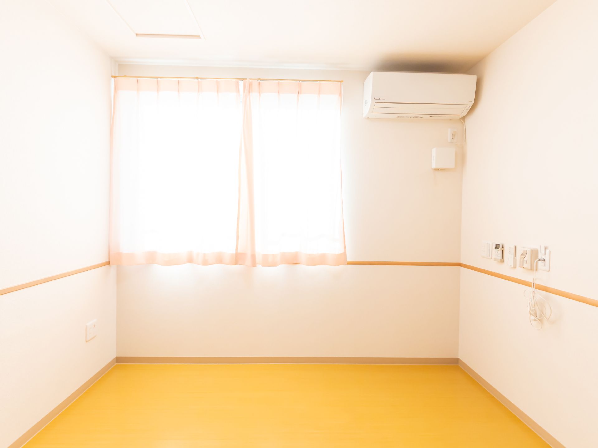 エアコンが設置されている居室