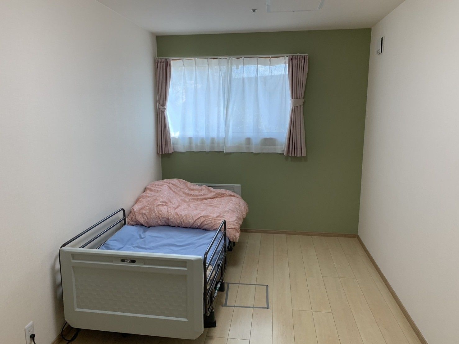 シンプルな個室