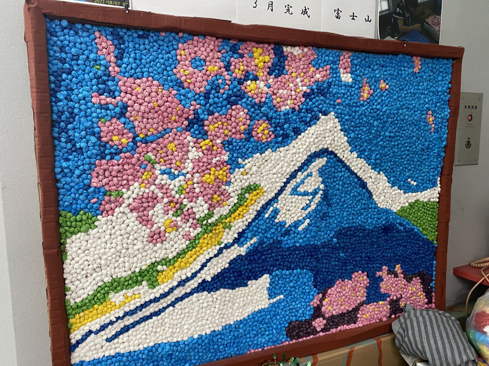 手作りの壁掛けアート