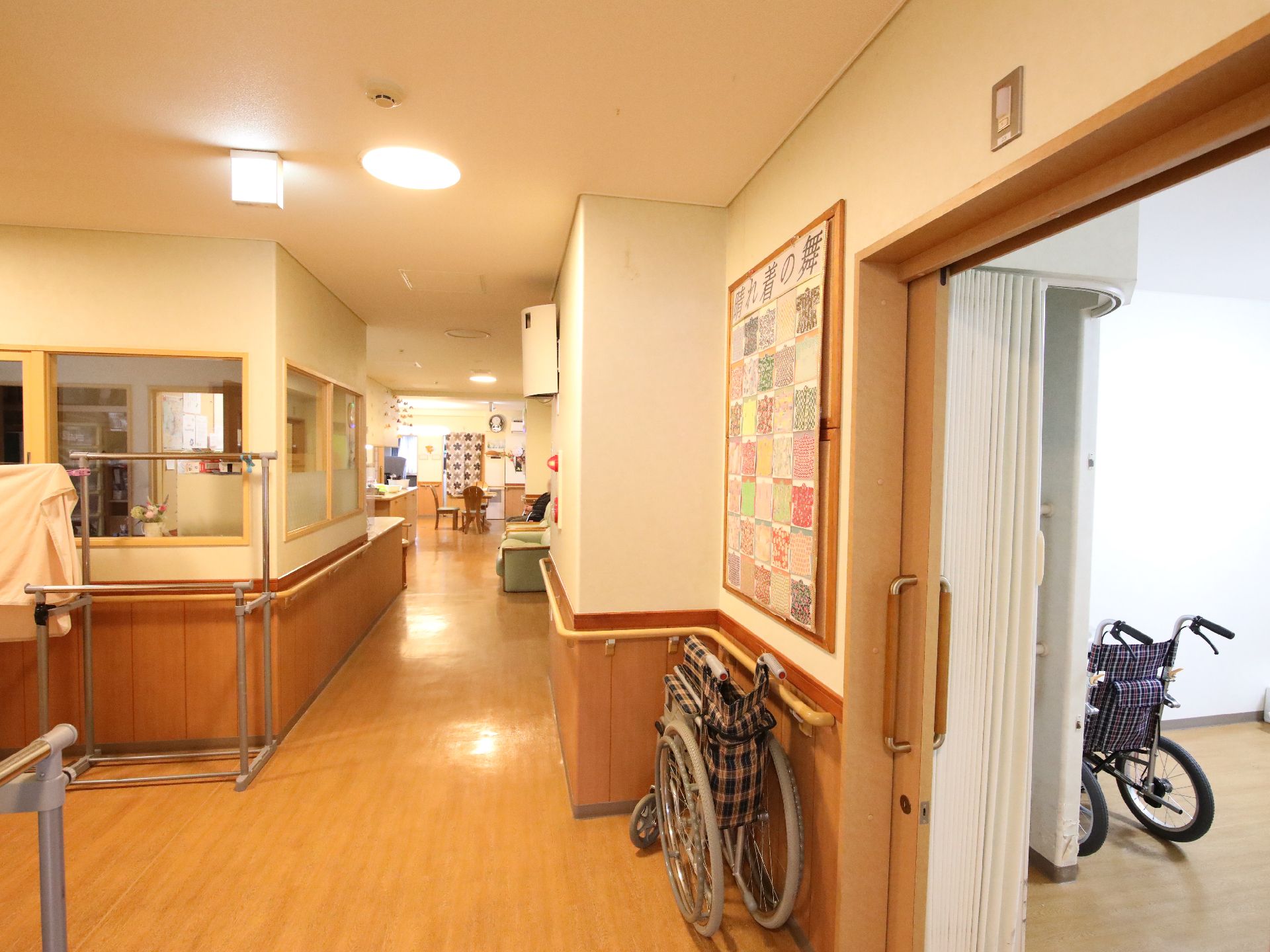介護施設の廊下