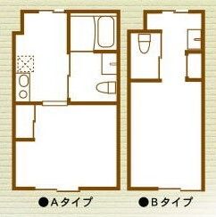 ケアリビング 優善の居室の間取り図