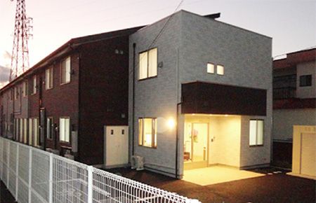 清潔な外観の建物