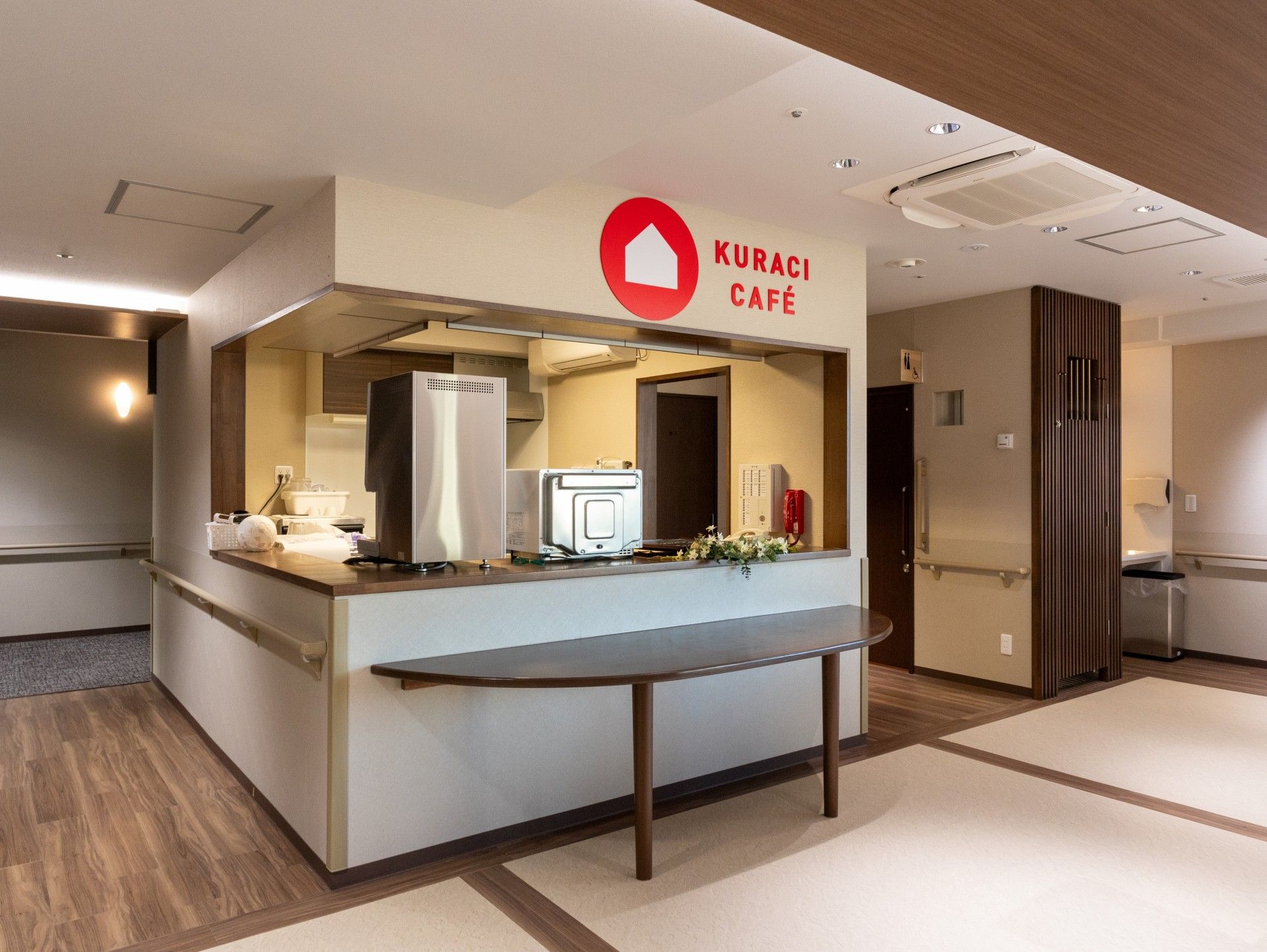 カフェコーナーの様子
