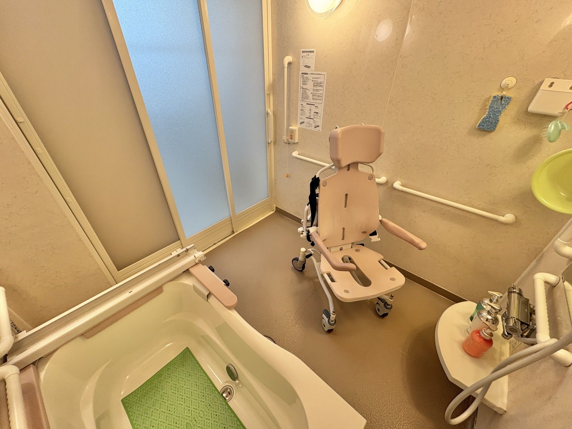 安全な入浴設備